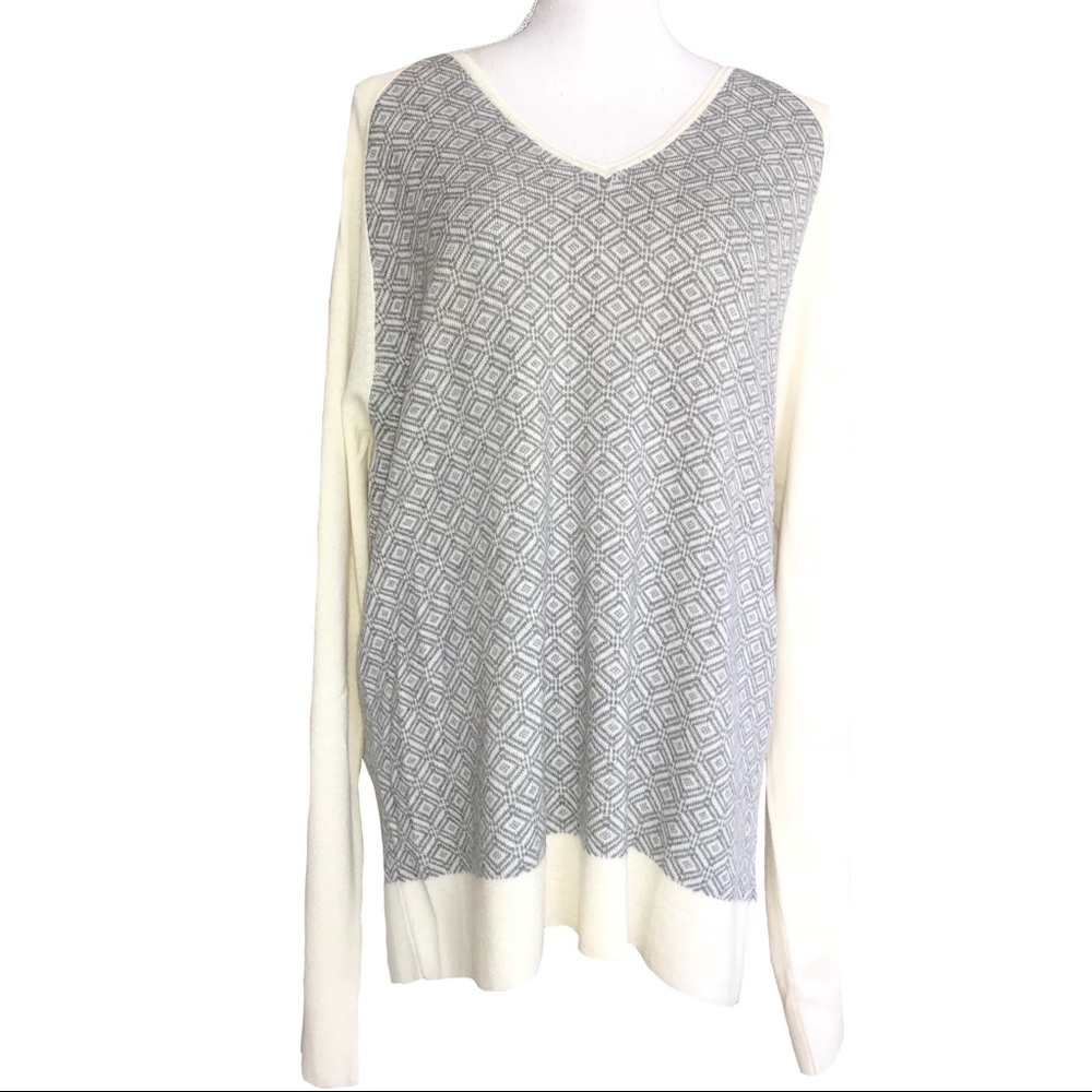 Club Monaco Italian Merino Sweater XL Oversized